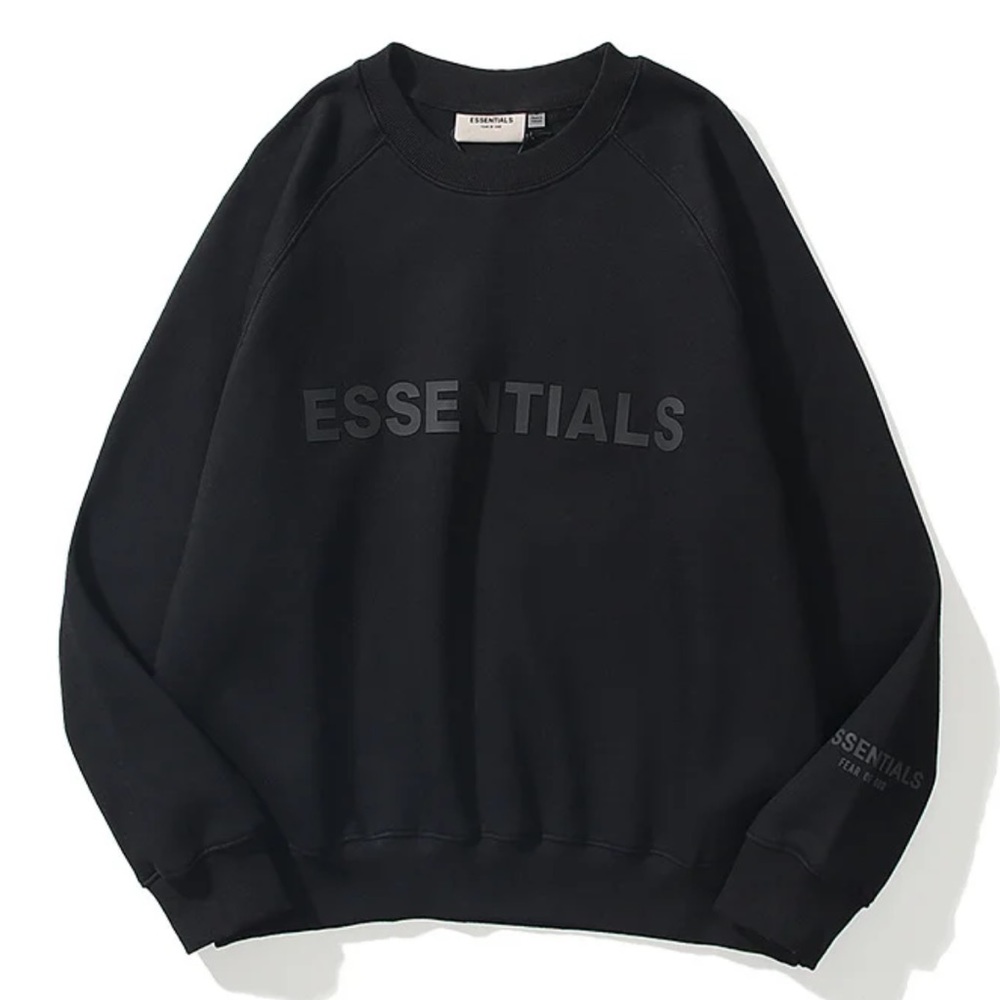 Essentials Black womens sweater. 🖤
